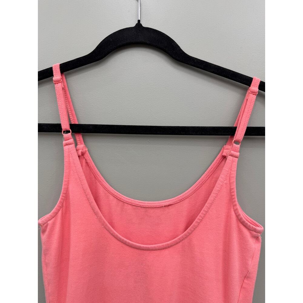 Ultra Flirt Coral Pink Gauze Maxi Dress With Pockets Adjustable Straps Medium - Picture 6 of 7